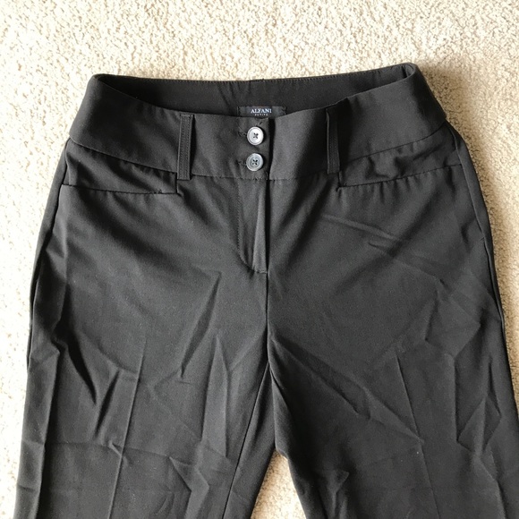 Alfani Curvy-Fit Slimming Bootcut Pants Size 2PS - Picture 2 of 7